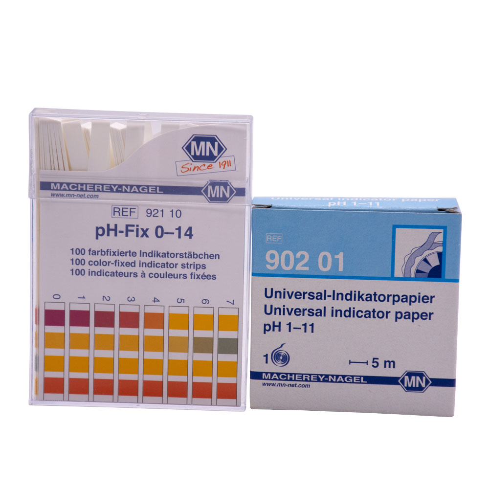 Papel Indicador de pH 0-14 en Tiras